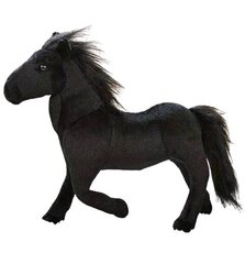 Pliušinis arkliukas, juodas kaina ir informacija | Minkšti (pliušiniai) žaislai | pigu.lt