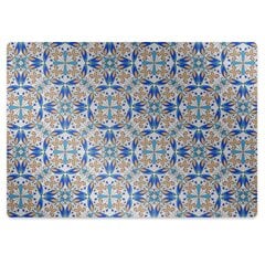 Apsauginis grindų kilimėlis Decormat Maroko ornamentas, įvairių spalvų цена и информация | Офисные кресла | pigu.lt