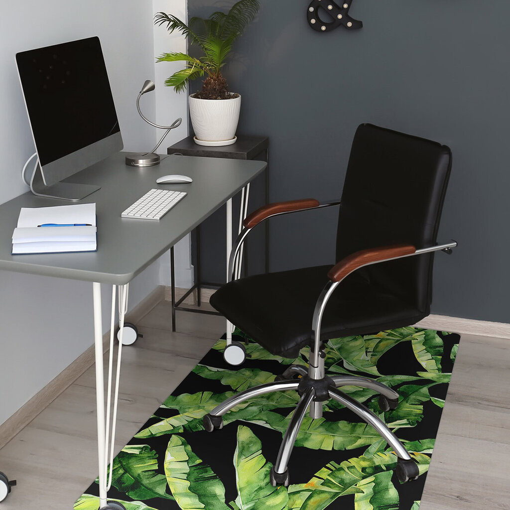 Apsauginis grindų kilimėlis Decormat Atogrąžų lapas, įvairių spalvų kaina ir informacija | Biuro kėdės | pigu.lt