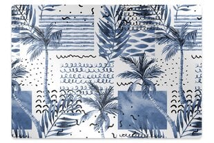 Apsauginis grindų kilimėlis Decormat Mėlynoji palmių medis, įvairių spalvų цена и информация | Офисные кресла | pigu.lt