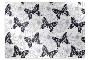 Apsauginis grindų kilimėlis Decormat Figūros drugeliai, įvairių spalvų kaina ir informacija | Biuro kėdės | pigu.lt