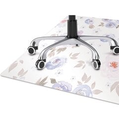 Apsauginis grindų kilimėlis Decormat Pastelinės gėlės, įvairių spalvų kaina ir informacija | Biuro kėdės | pigu.lt