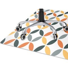 Apsauginis grindų kilimėlis Decormat Geometriniai ratai, įvairių spalvų kaina ir informacija | Biuro kėdės | pigu.lt