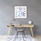 Apsauginis grindų kilimėlis Decormat Purpurinės šakelės, įvairių spalvų kaina ir informacija | Biuro kėdės | pigu.lt