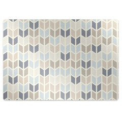 Apsauginis grindų kilimėlis Decormat Geometrinė tekstūra, įvairių spalvų цена и информация | Офисные кресла | pigu.lt