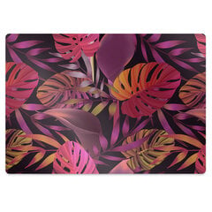 Apsauginis grindų kilimėlis Decormat Purpurinės džiunglės, įvairių spalvų kaina ir informacija | Biuro kėdės | pigu.lt