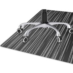 Apsauginis grindų kilimėlis Decormat Juodas dizainas, įvairių spalvų kaina ir informacija | Biuro kėdės | pigu.lt