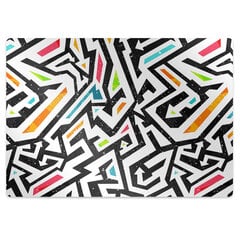 Apsauginis grindų kilimėlis Decormat Graffiti, įvairių spalvų kaina ir informacija | Biuro kėdės | pigu.lt
