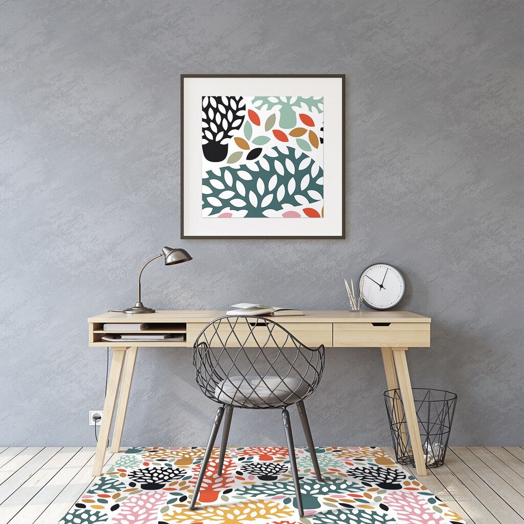 Apsauginis grindų kilimėlis Decormat Doodle medis, įvairių spalvų kaina ir informacija | Biuro kėdės | pigu.lt
