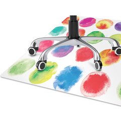 Apsauginis grindų kilimėlis Decormat Dažyti taškai, įvairių spalvų kaina ir informacija | Biuro kėdės | pigu.lt