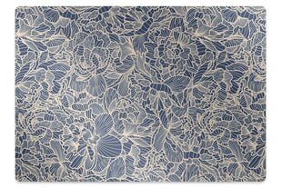 Apsauginis grindų kilimėlis Decormat Mėlyna gėlė, įvairių spalvų цена и информация | Офисные кресла | pigu.lt