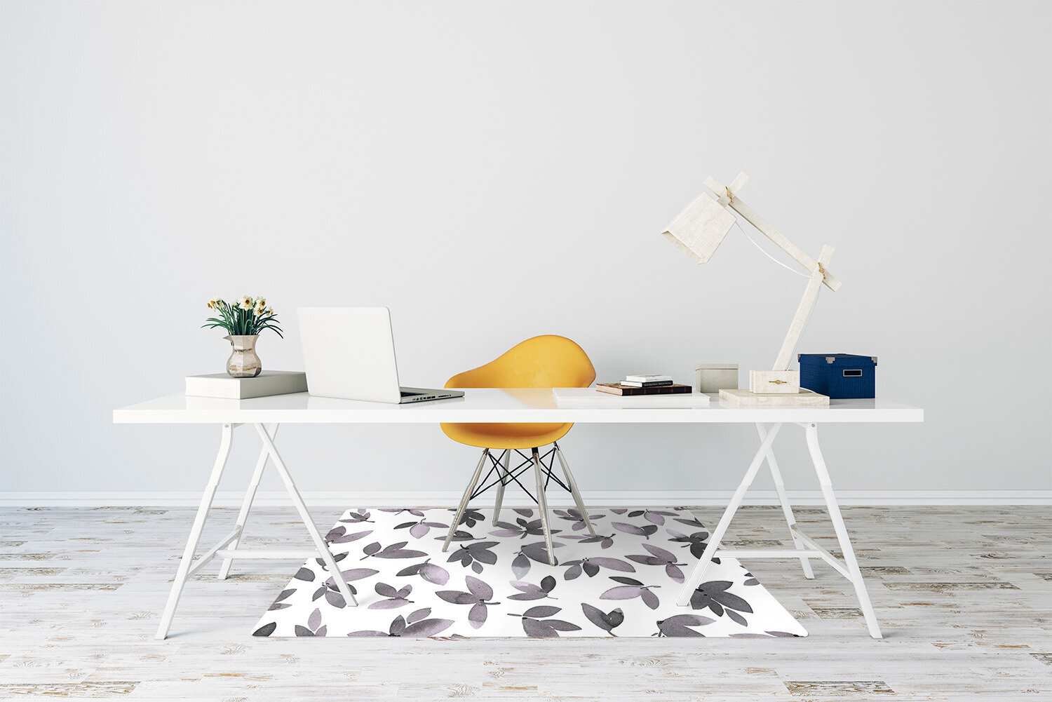 Apsauginis grindų kilimėlis Decormat Medžių lapai, įvairių spalvų kaina ir informacija | Biuro kėdės | pigu.lt