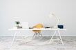 Apsauginis grindų kilimėlis Decormat Gražios baltos plunksnos, įvairių spalvų kaina ir informacija | Biuro kėdės | pigu.lt