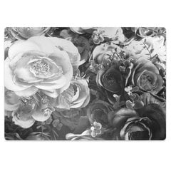 Apsauginis grindų kilimėlis Decormat Retro rožės, įvairių spalvų цена и информация | Офисные кресла | pigu.lt