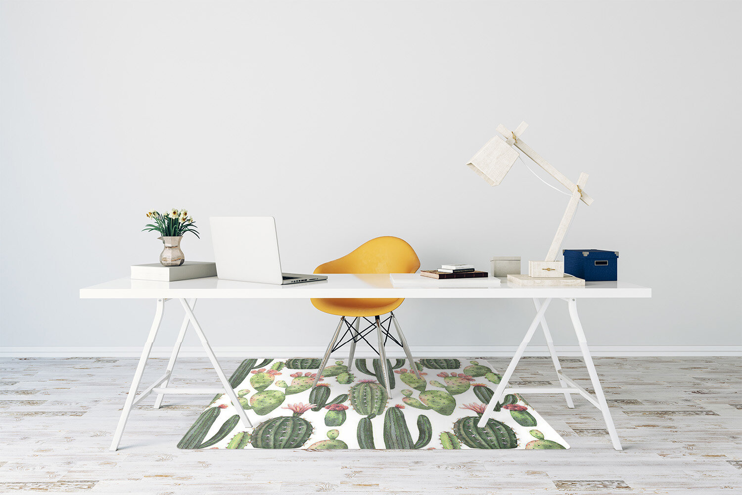 Apsauginis grindų kilimėlis Decormat Kaktusai su smaigaliais, įvairių spalvų kaina ir informacija | Biuro kėdės | pigu.lt