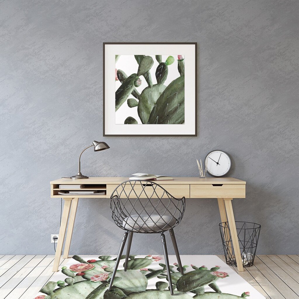 Apsauginis grindų kilimėlis Decormat Kaktusai, įvairių spalvų kaina ir informacija | Biuro kėdės | pigu.lt