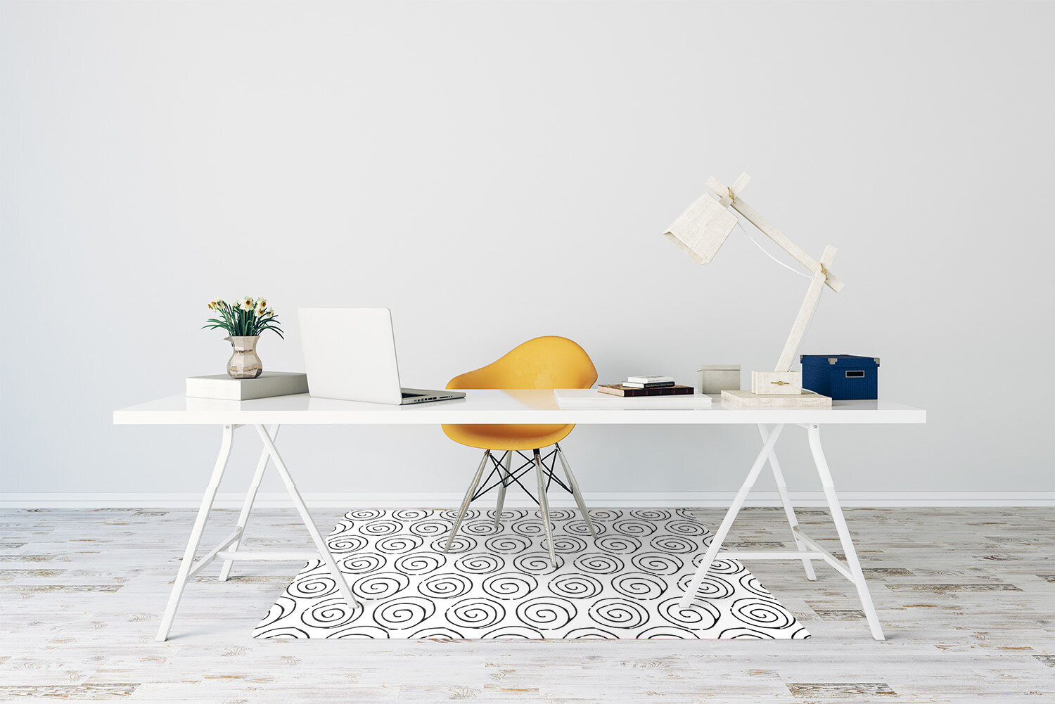 Apsauginis grindų kilimėlis Decormat Sraigių kriauklės, įvairių spalvų kaina ir informacija | Biuro kėdės | pigu.lt