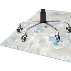 Apsauginis grindų kilimėlis Decormat Marmuro abstrakcija, įvairių spalvų цена и информация | Офисные кресла | pigu.lt