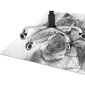 Apsauginis grindų kilimėlis Decormat Nespalvotos rožės, įvairių spalvų kaina ir informacija | Biuro kėdės | pigu.lt