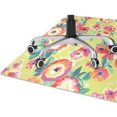 Apsauginis grindų kilimėlis Decormat Gėlių sodas, įvairių spalvų kaina ir informacija | Biuro kėdės | pigu.lt