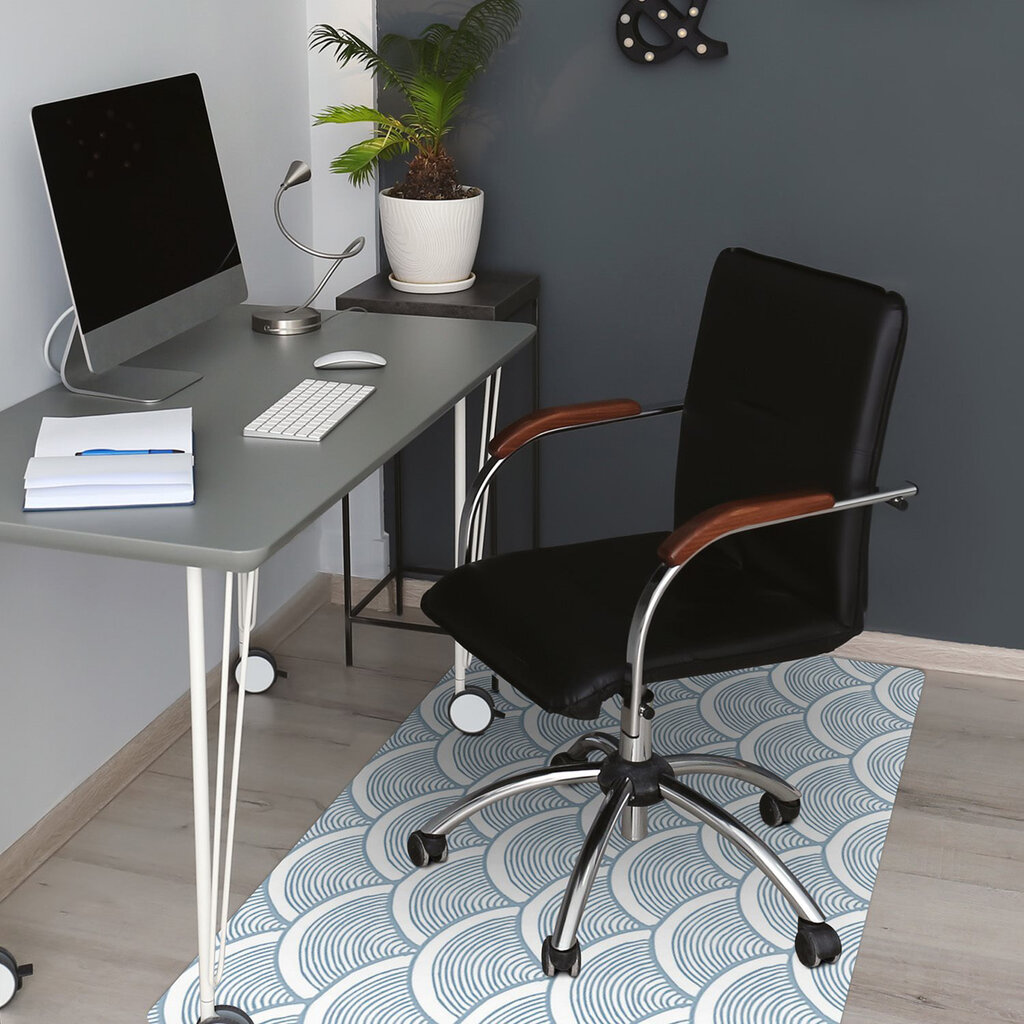 Apsauginis grindų kilimėlis Decormat Žuvų skalės modelis, įvairių spalvų kaina ir informacija | Biuro kėdės | pigu.lt