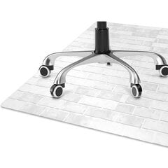Apsauginis grindų kilimėlis Decormat Balta plyta, įvairių spalvų kaina ir informacija | Biuro kėdės | pigu.lt