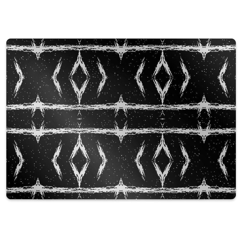 Apsauginis grindų kilimėlis Decormat Juodoji abstrakcija, įvairių spalvų цена и информация | Biuro kėdės | pigu.lt