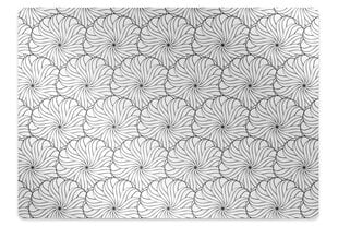 Apsauginis grindų kilimėlis Decormat Nupiešta gėlė, įvairių spalvų цена и информация | Офисные кресла | pigu.lt