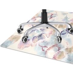 Apsauginis grindų kilimėlis Decormat Gėlių raštas, įvairių spalvų цена и информация | Офисные кресла | pigu.lt