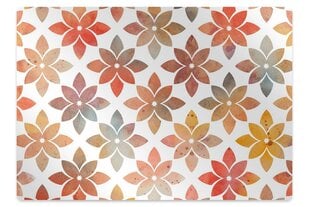 Apsauginis grindų kilimėlis Decormat Gėlių raštas, įvairių spalvų kaina ir informacija | Biuro kėdės | pigu.lt