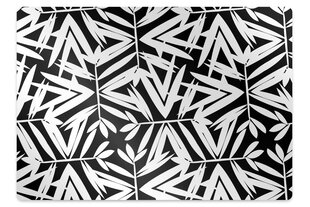 Apsauginis grindų kilimėlis Decormat Juodos ir baltos spalvos raštas, įvairių spalvų цена и информация | Офисные кресла | pigu.lt