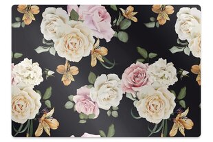 Apsauginis grindų kilimėlis Decormat Vintažinės rožės, įvairių spalvų цена и информация | Офисные кресла | pigu.lt