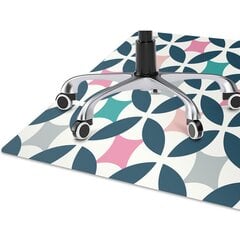 Apsauginis grindų kilimėlis Decormat Pastelinių retro modelis, įvairių spalvų цена и информация | Офисные кресла | pigu.lt