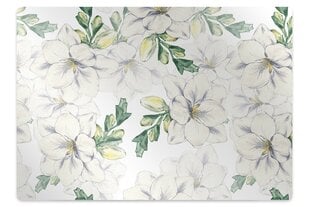 Apsauginis grindų kilimėlis Decormat Freesia gėlės, įvairių spalvų kaina ir informacija | Biuro kėdės | pigu.lt