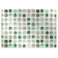 Apsauginis grindų kilimėlis Decormat Spalvoti taškai, įvairių spalvų kaina ir informacija | Biuro kėdės | pigu.lt
