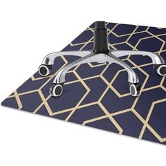 Apsauginis grindų kilimėlis Decormat Aukso raštas, įvairių spalvų kaina ir informacija | Biuro kėdės | pigu.lt