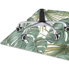 Apsauginis grindų kilimėlis Decormat Egzotiški augalai, įvairių spalvų kaina ir informacija | Biuro kėdės | pigu.lt