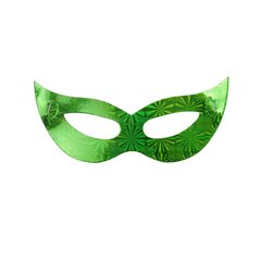 Akių kaukė Domino, 10 vnt., žalia цена и информация | Карнавальные костюмы | pigu.lt