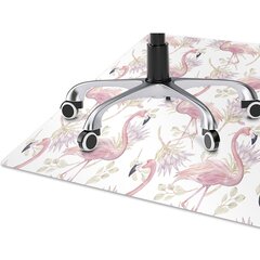 Apsauginis grindų kilimėlis Decormat Flamingo, įvairių spalvų kaina ir informacija | Biuro kėdės | pigu.lt