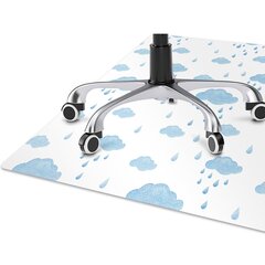 Apsauginis grindų kilimėlis Decormat Lietaus debesys, įvairių spalvų kaina ir informacija | Biuro kėdės | pigu.lt