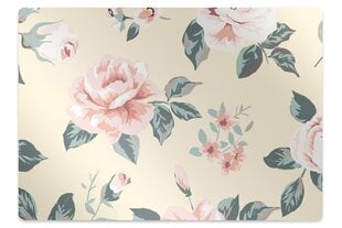 Apsauginis grindų kilimėlis Decormat Vintažinės rožės, įvairių spalvų цена и информация | Офисные кресла | pigu.lt