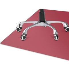 Apsauginis grindų kilimėlis Decormat Tamsiai raudona spalva, įvairių spalvų kaina ir informacija | Biuro kėdės | pigu.lt
