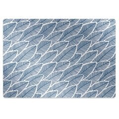 Apsauginis grindų kilimėlis Decormat Mėlyni lapai, įvairių spalvų kaina ir informacija | Biuro kėdės | pigu.lt