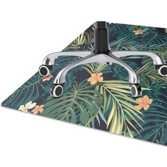 Apsauginis grindų kilimėlis Decormat Gėlės ir lapai, įvairių spalvų kaina ir informacija | Biuro kėdės | pigu.lt