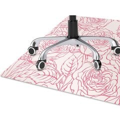 Apsauginis grindų kilimėlis Decormat Rožių logotipas, įvairių spalvų kaina ir informacija | Biuro kėdės | pigu.lt