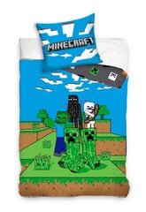 Vaikiškas patalynės komplektas Minecraft 140x200, 2 dalių kaina ir informacija | Patalynė kūdikiams, vaikams | pigu.lt