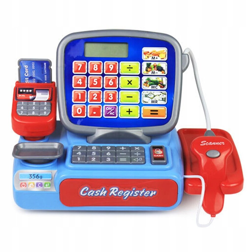 Žaislinis kasos aparatas su priedais AIG kaina ir informacija | Žaislai mergaitėms | pigu.lt