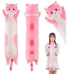 Pliušinis žaislas Katė Aig, rožinis, 70 cm kaina ir informacija | Minkšti (pliušiniai) žaislai | pigu.lt