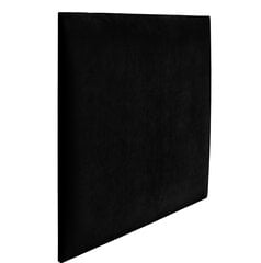 Minkšta sienos plokštė Ravio 2219, 40x40 cm, juoda kaina ir informacija | Minkštos sienų plokštės | pigu.lt