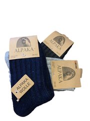 Vilnonės kojinės moterims, įvairių spalvų, 3 poros kaina ir informacija | Moteriškos kojinės | pigu.lt